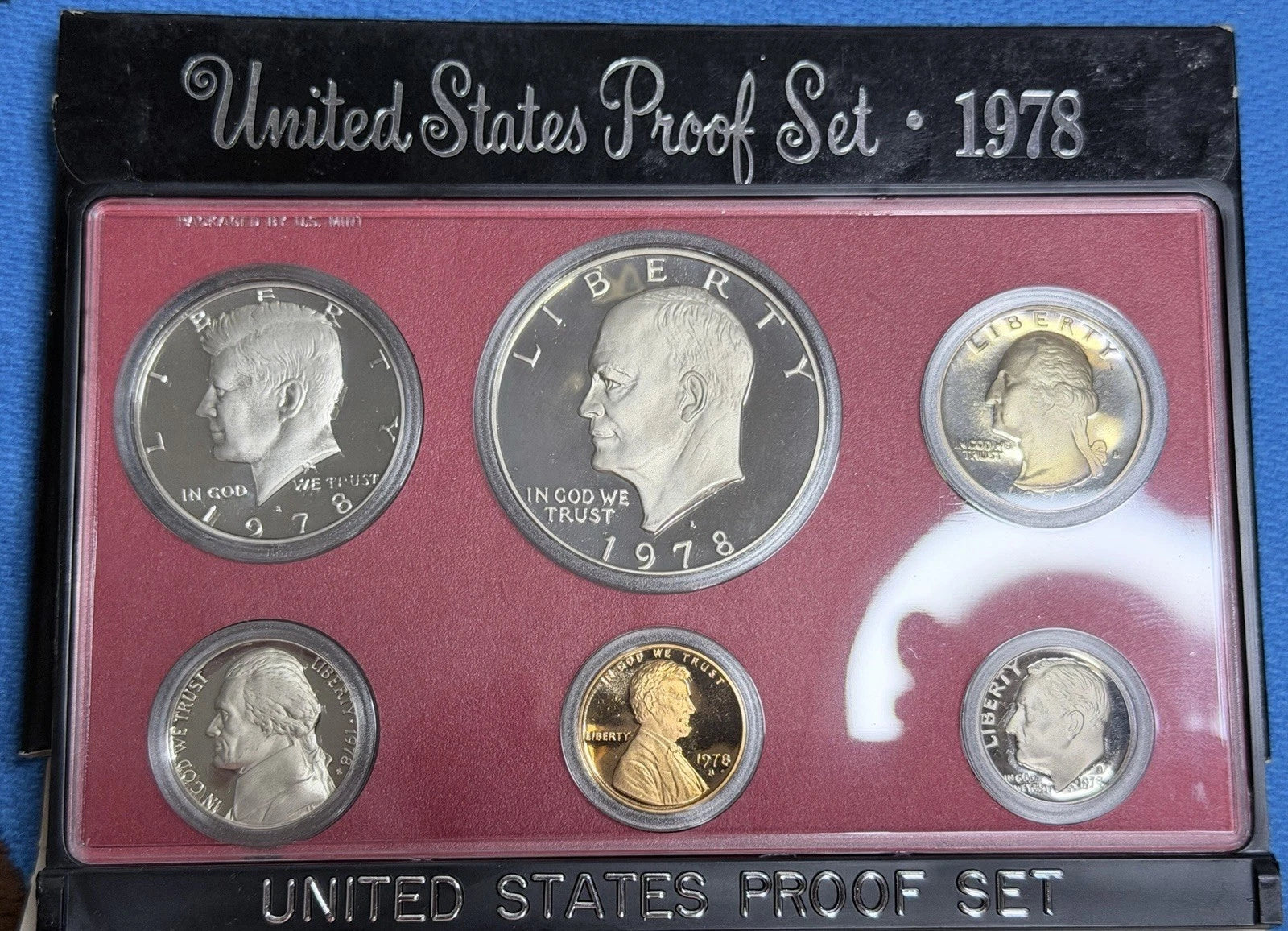1978-S US Mint Proof Set 6 Coins with OGP