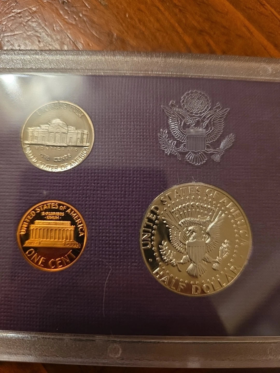 1986-S US Mint Proof Set 5 Coins with OGP