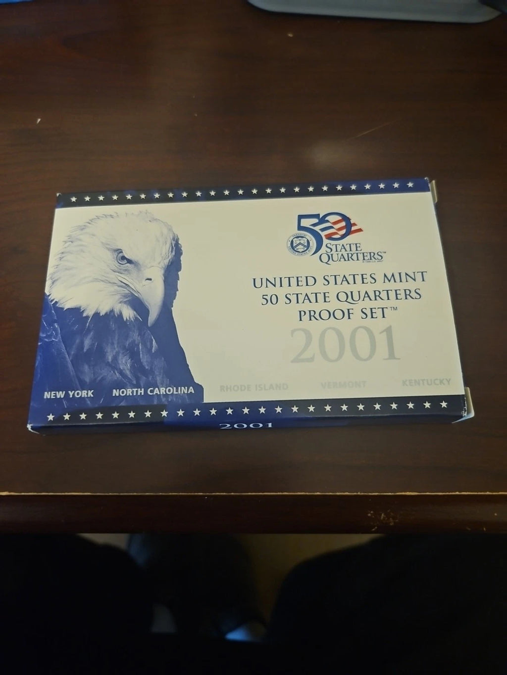 2001-S US Mint Proof Set 10 Coins w/ Box & COA