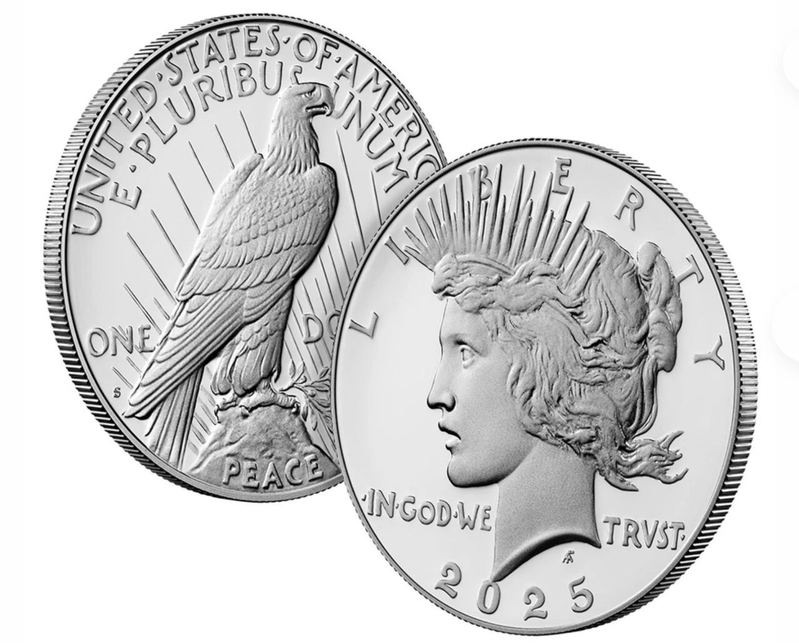 2025-S Peace Silver Dollar $1 Proof Coin OGP & COA