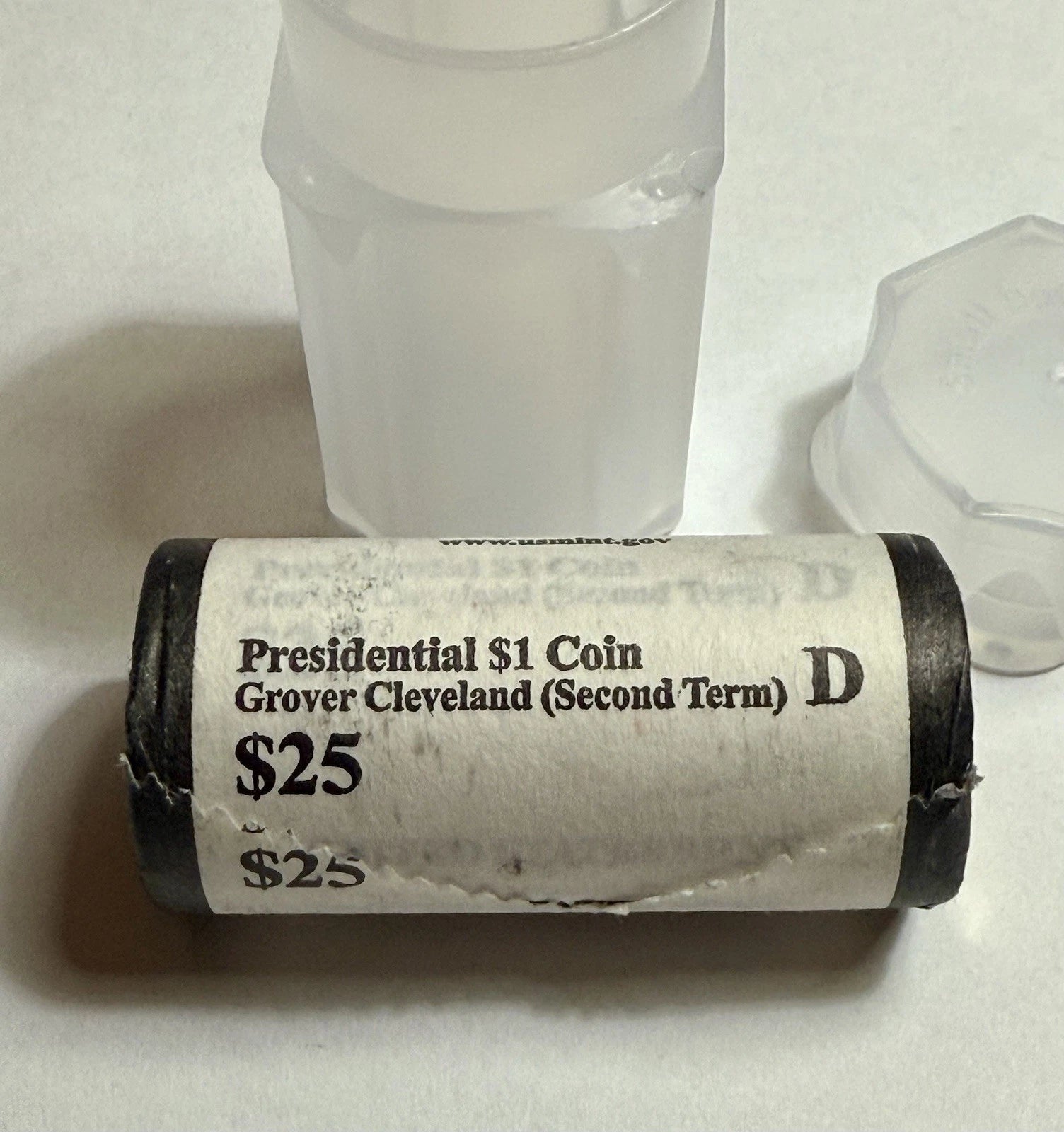 2012-D Grover Cleveland 2nd Term Presidential Dollar 25-Coin BU Roll
