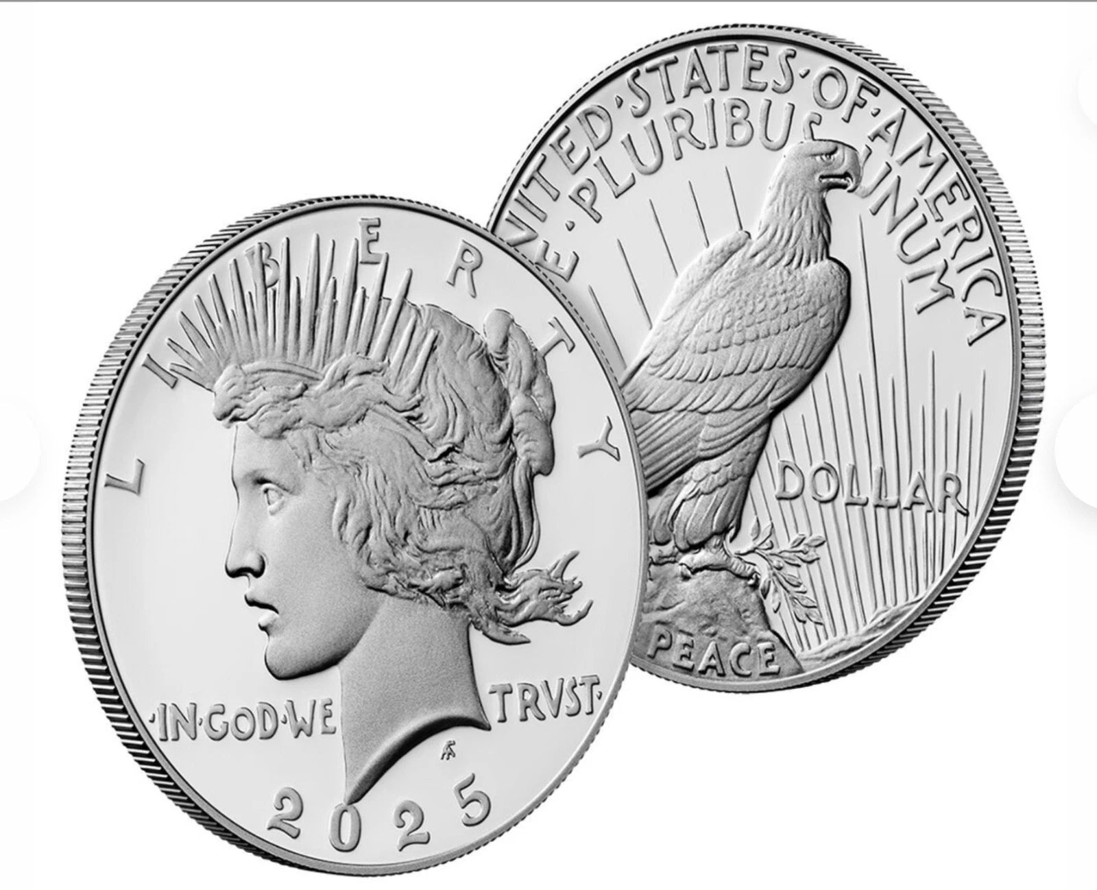 2025-S Peace Silver Dollar $1 Proof Coin OGP & COA