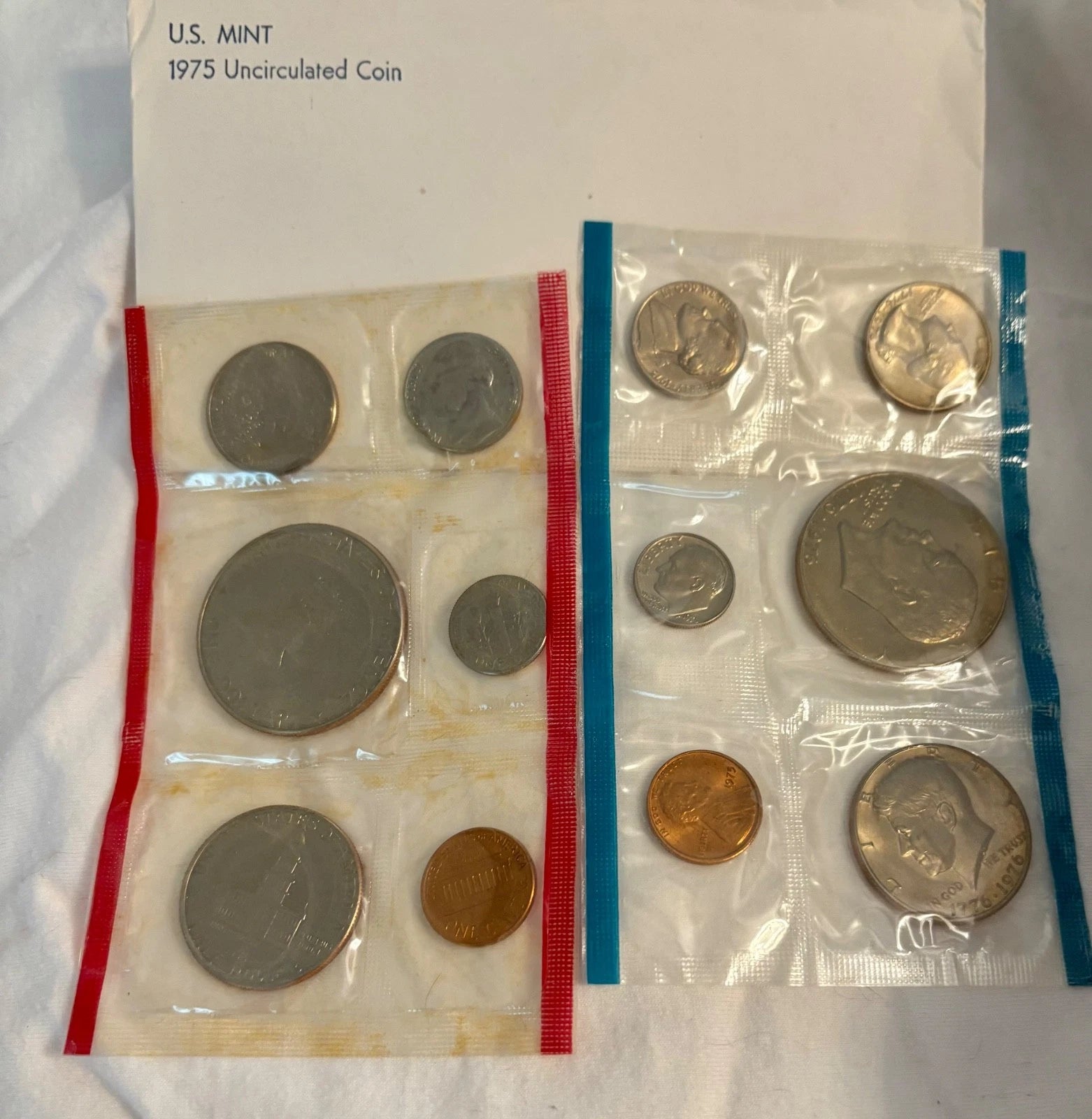 1975 P&D US Mint Uncirculated Set OGP
