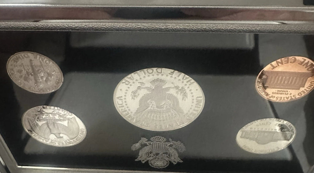 1998-S US Mint Premier Silver Proof Set 5 Coins w/ Box & COA