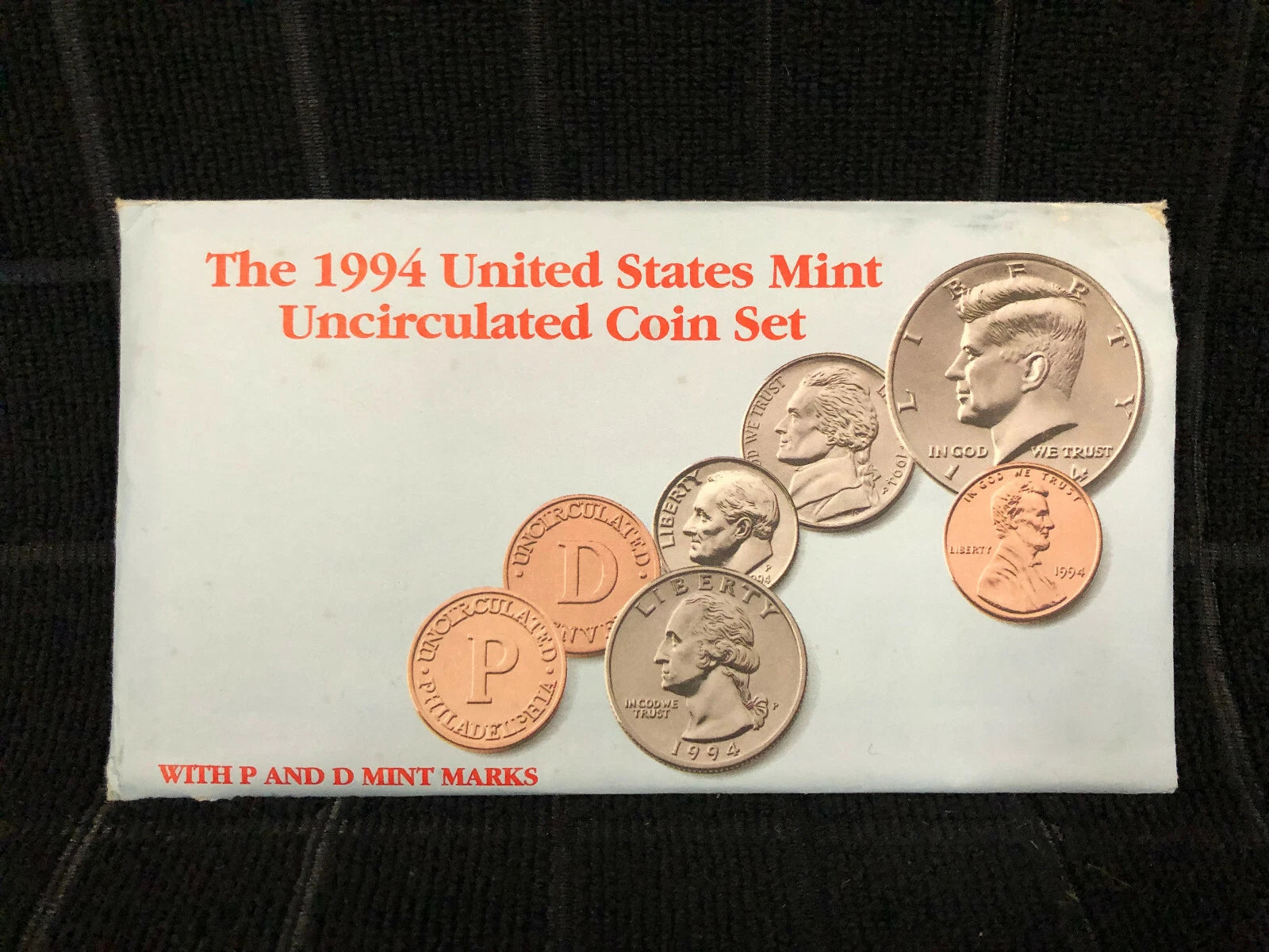 1994 P&D US Mint Uncirculated Set Philadelphia & Denver
