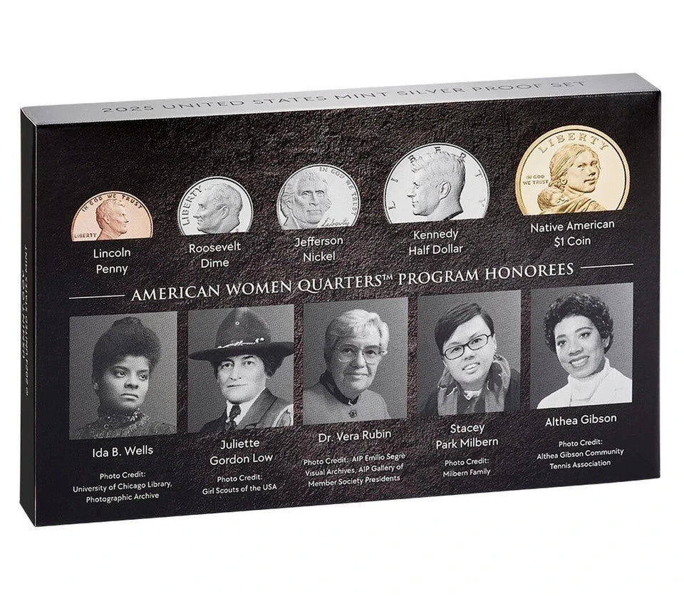 2025-S US Mint Silver Proof Set 10 Coins w/ Box & COA