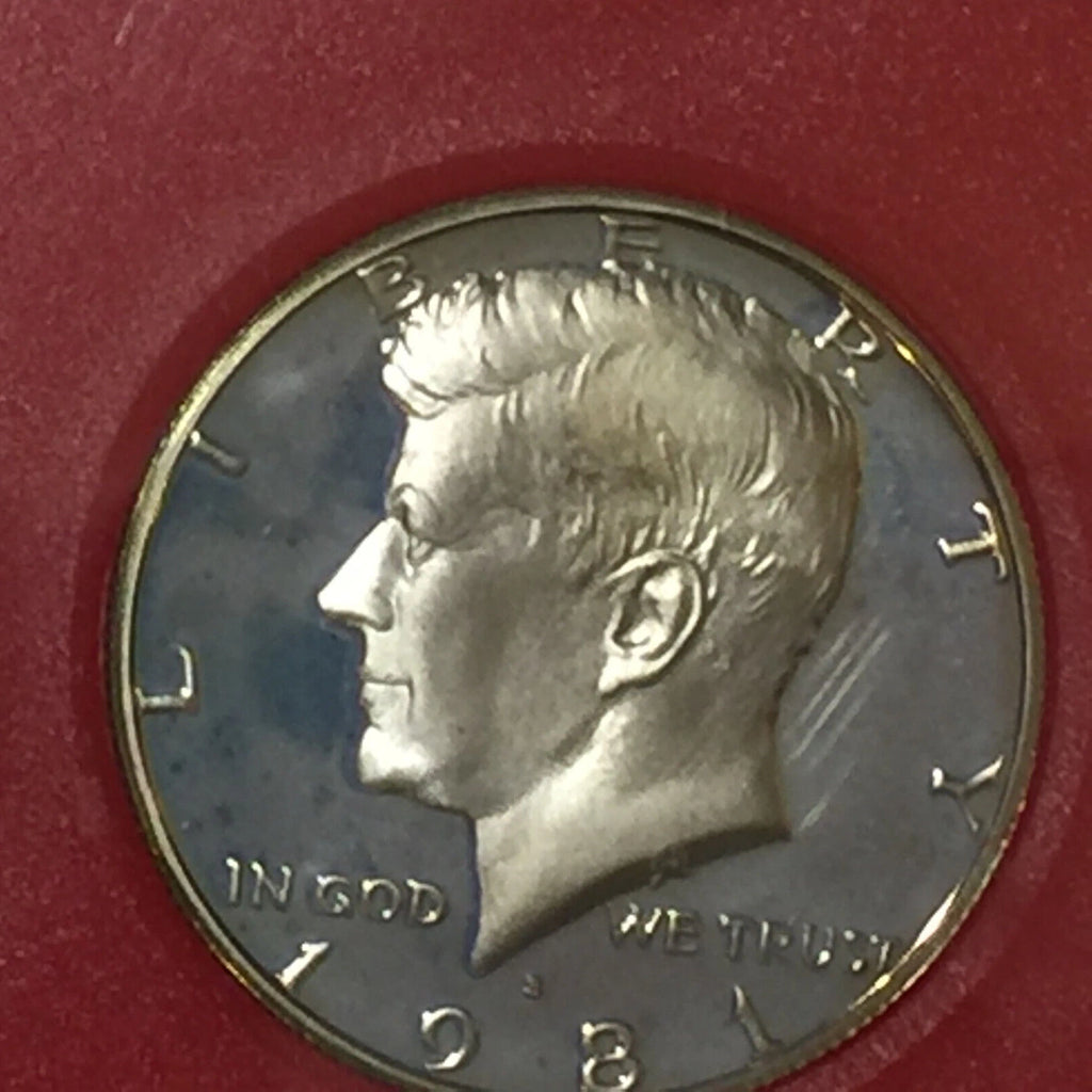 1981-S US Mint Proof Set 6 Coins with OGP Includes Susan B. Anthony Dollar
