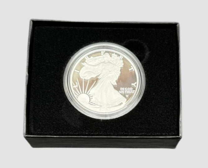 2023-S American Silver Eagle 1 oz Proof Silver Dollar OGP & COA