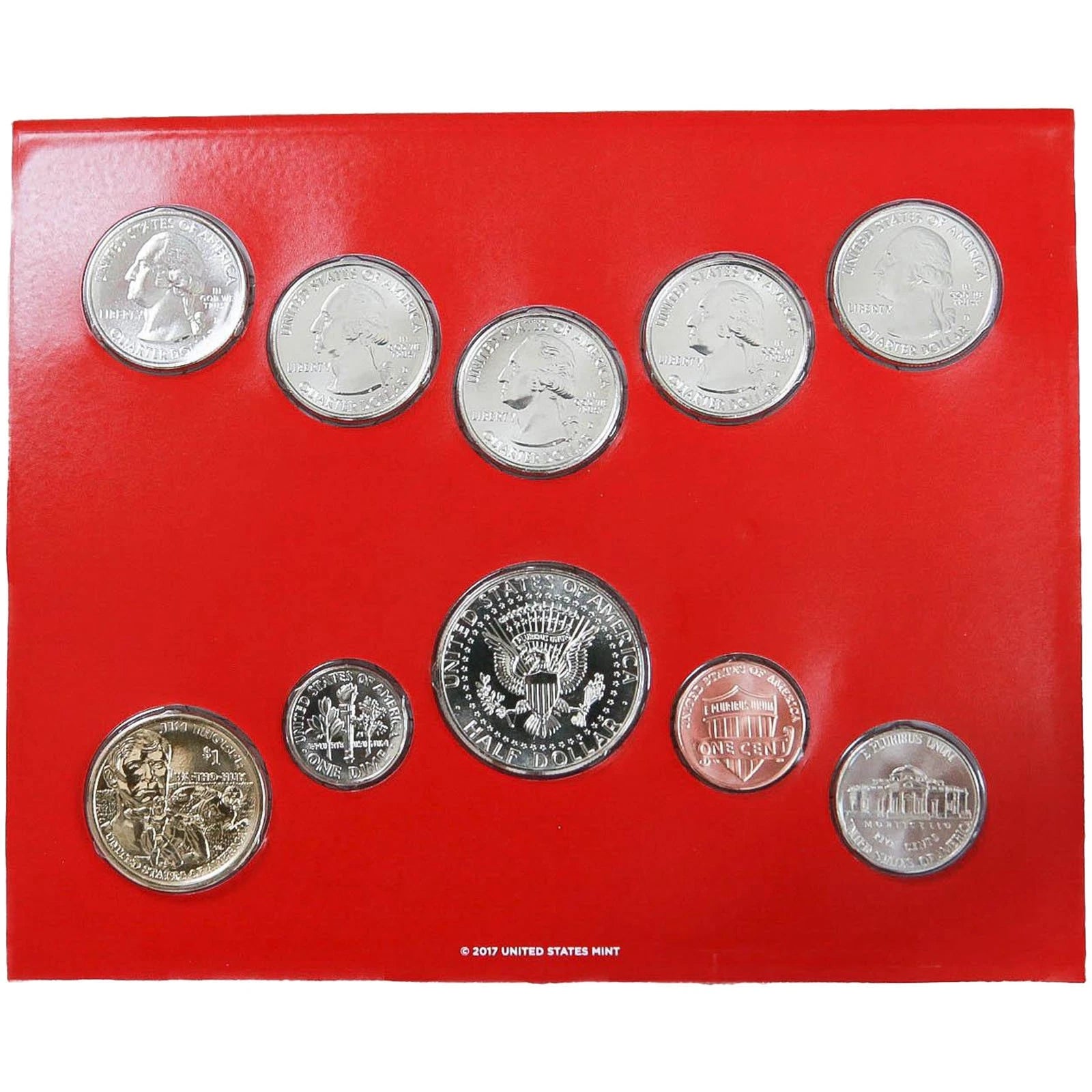 2018 P&D US Mint Uncirculated Set 20 Coins with OGP