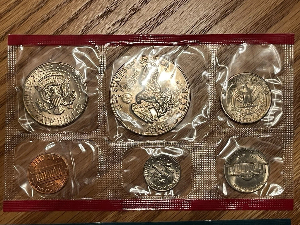 1978 P&D US Mint Uncirculated Set 12 Coins with OGP