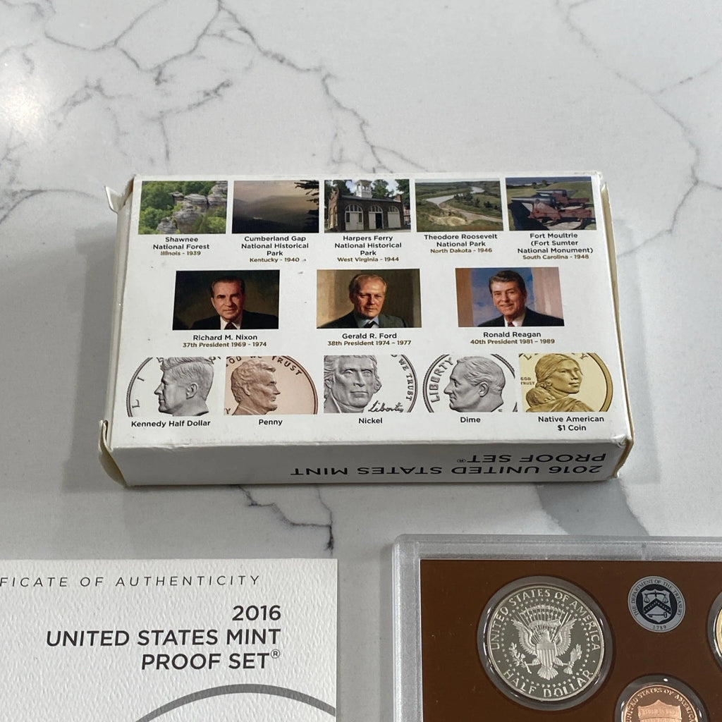 2016-S US Mint Proof Set 13 Coins w/ Box & COA