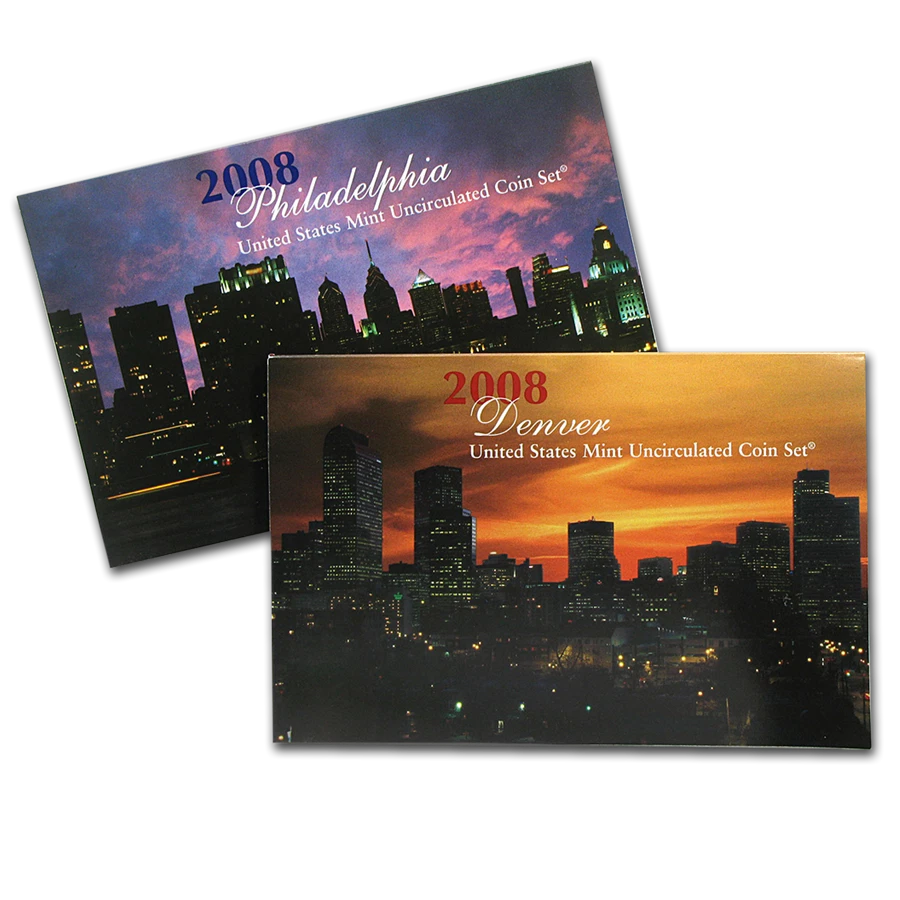 2008 P&D US Mint Uncirculated Set