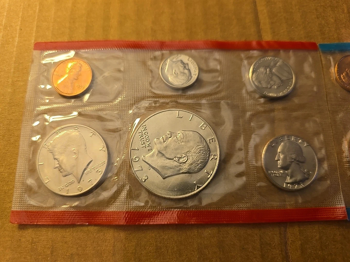 1973 P&D US Mint Uncirculated Set 13 Coins Philadelphia & Denver