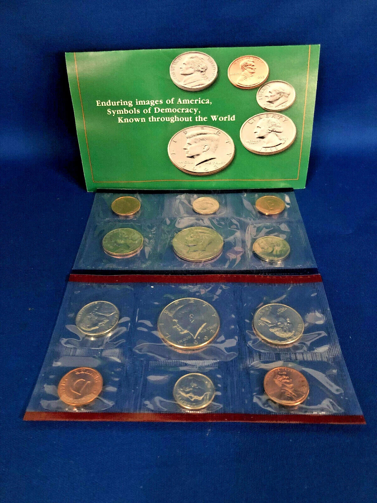 1993 P&D US Mint Uncirculated Set Philadelphia & Denver