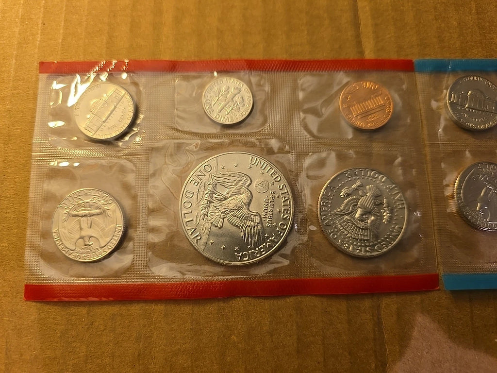 1973 P&D US Mint Uncirculated Set 13 Coins Philadelphia & Denver