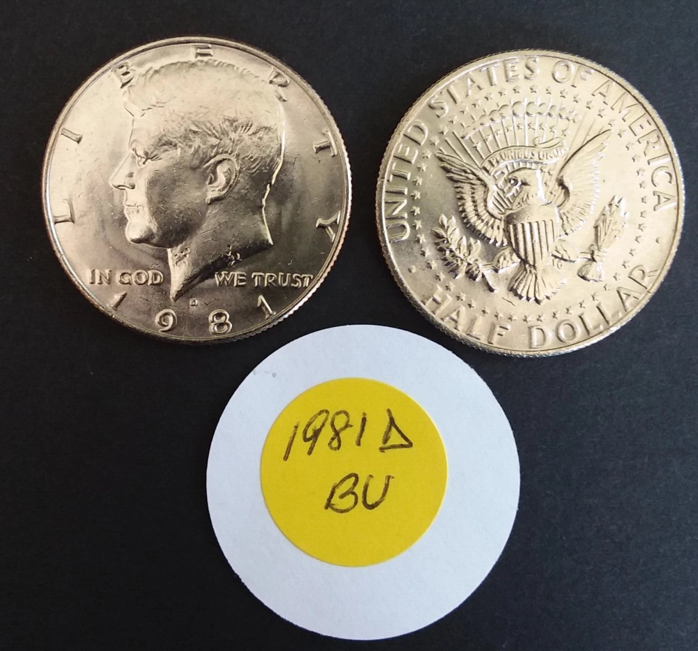 1981-D Kennedy Half Dollar 20-Coin BU Roll