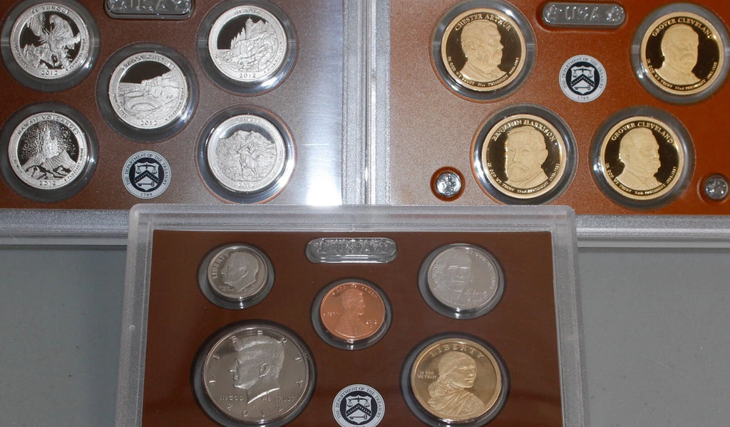 2012-S US Mint Clad Proof Set 14 Coins w/ Box & COA
