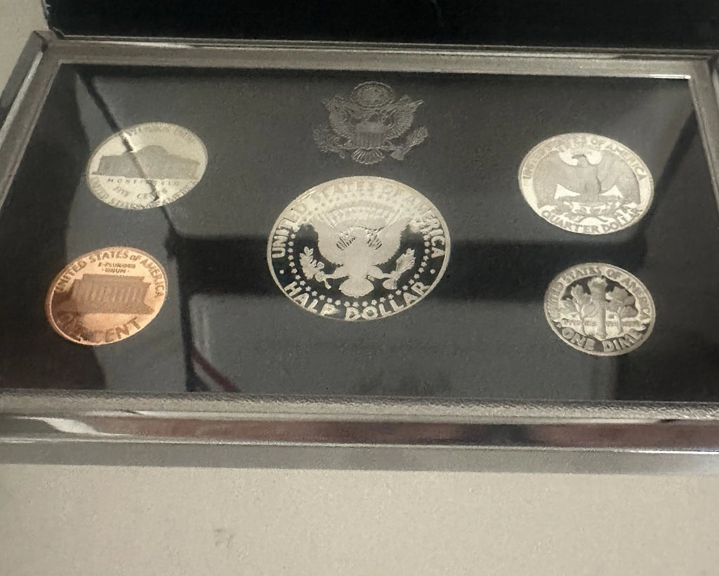 1998-S US Mint Premier Silver Proof Set 5 Coins w/ Box & COA