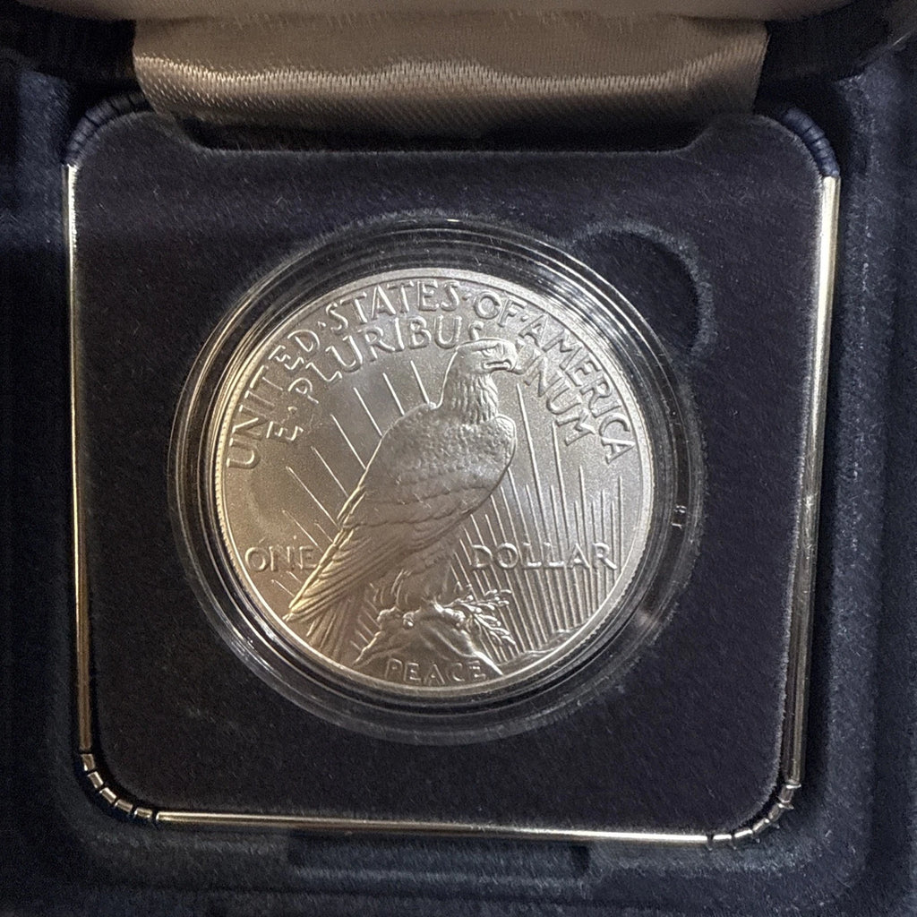 2025-P Peace Silver Dollar $1 Uncirculated OGP & COA Philadelphia Mint