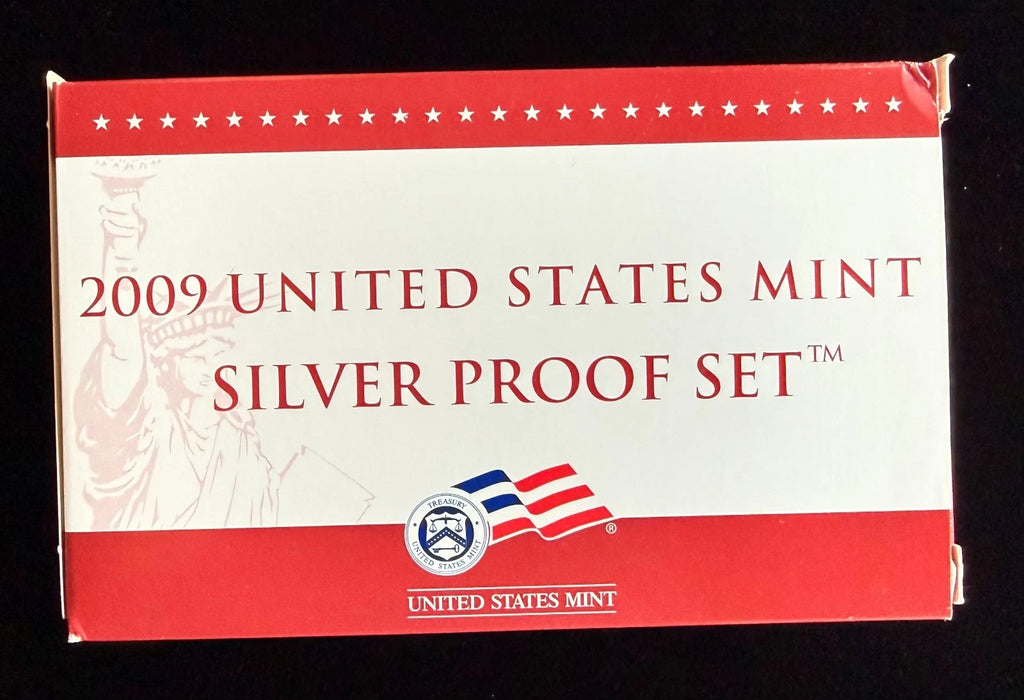 2009-S US Mint Silver Proof Set 18 Coins w/ Box & COA