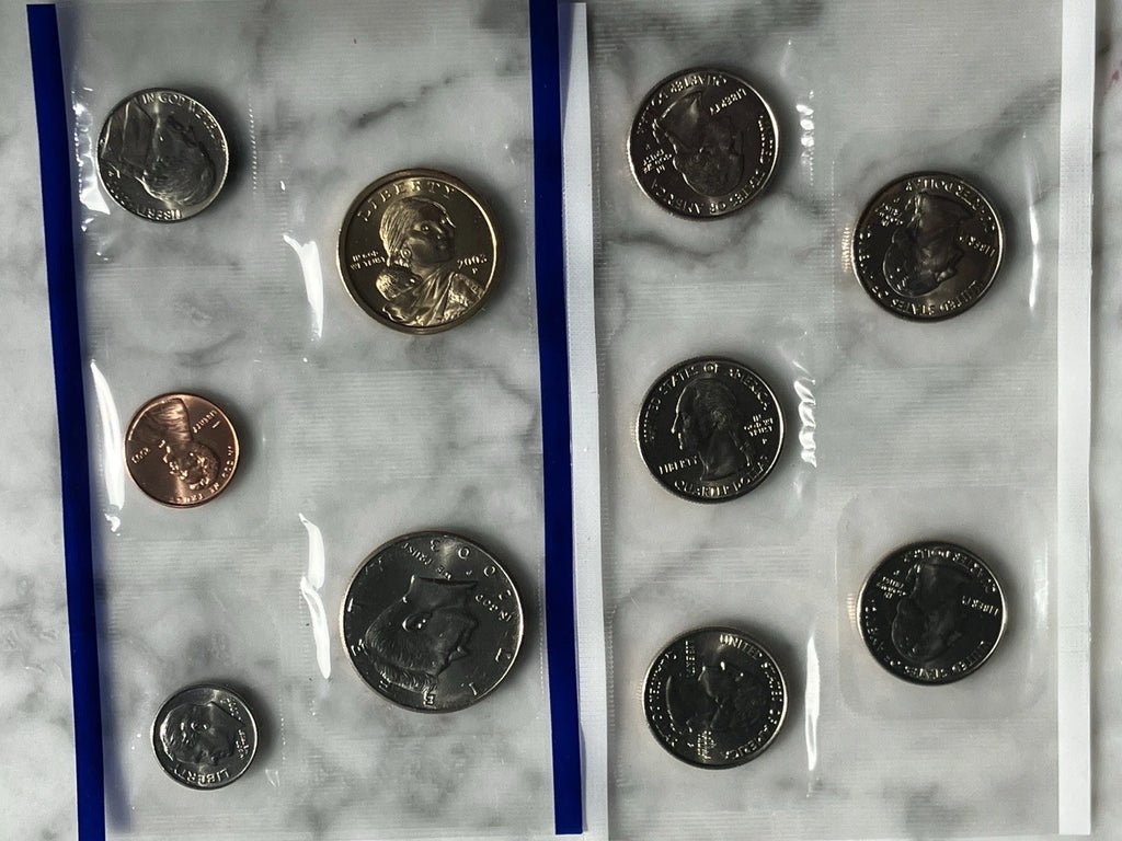 2003 P&D US Mint Uncirculated Set 20 Coins with OGP & COA