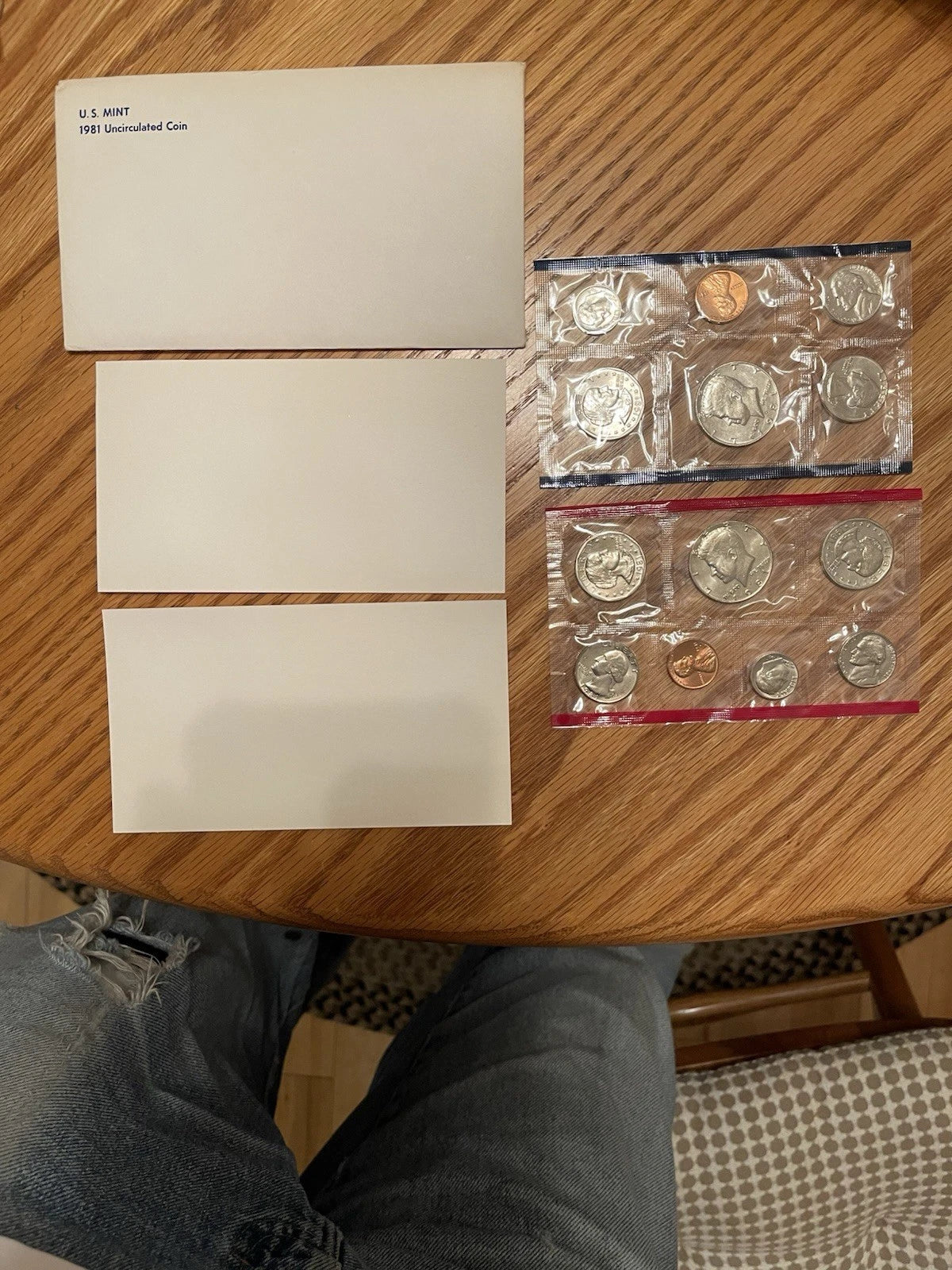 1981 P&D US Mint Uncirculated Set 11 Coins with OGP