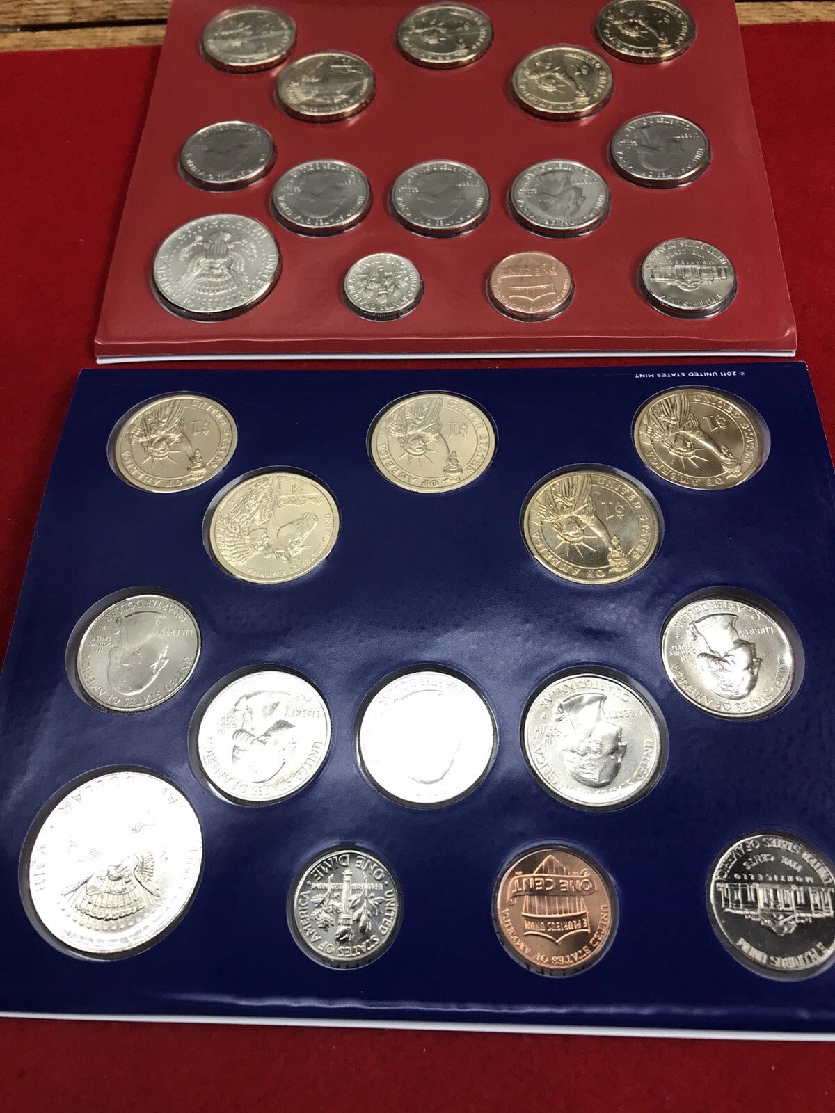 2012 P&D US Mint Uncirculated Set 28 Coins with OGP & COA