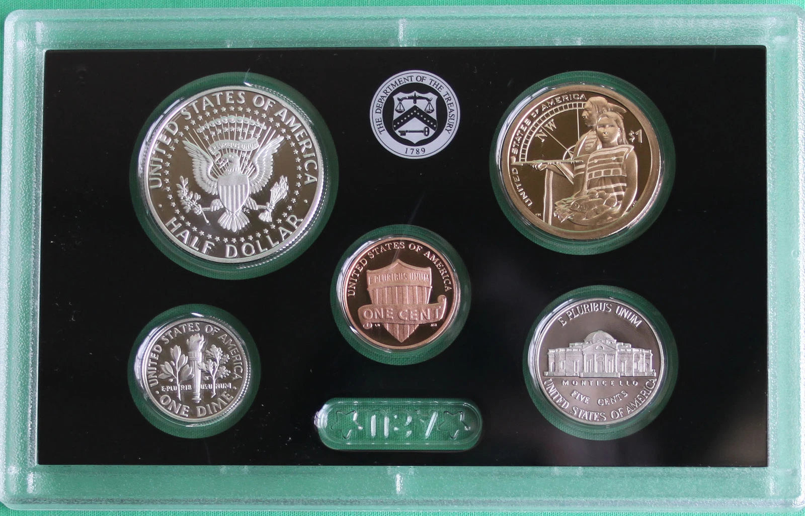 2014-S US Mint Silver Proof Set 14 Coins w/ Box & COA