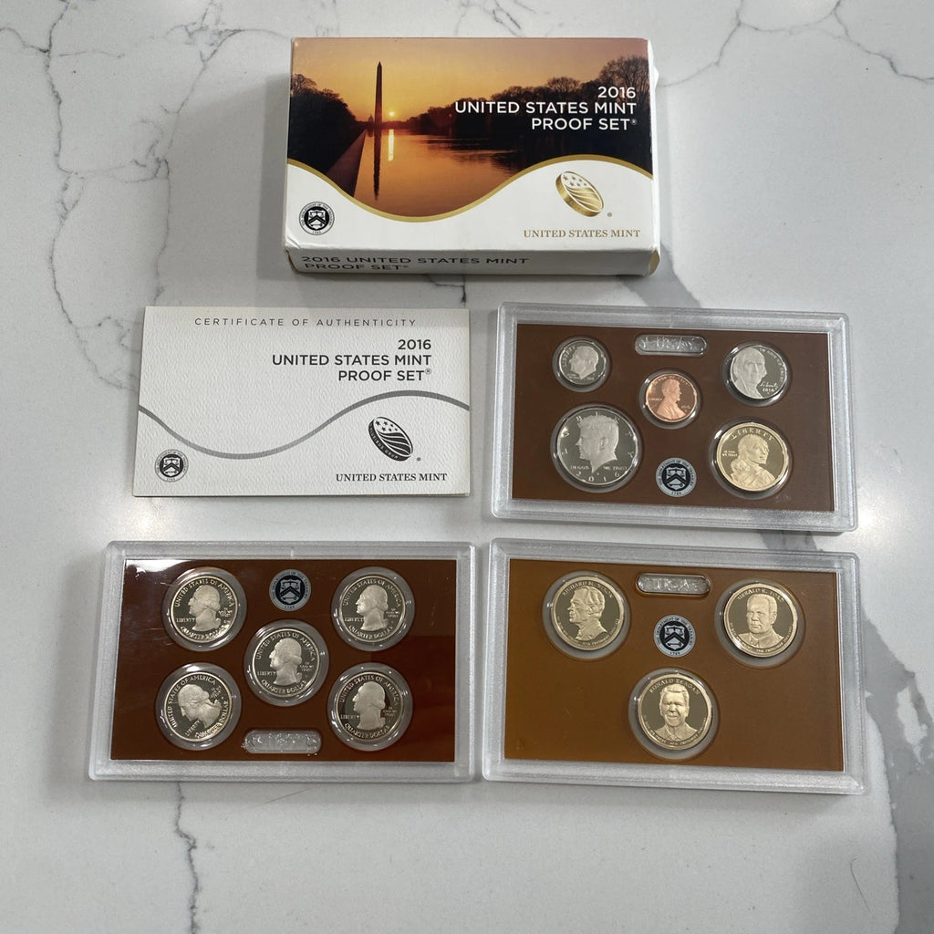 2016-S US Mint Proof Set 13 Coins w/ Box & COA