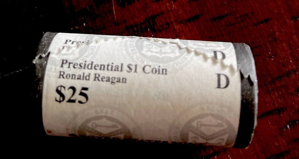 2016-D Ronald Reagan Presidential Dollar 25-Coin Unopened Roll