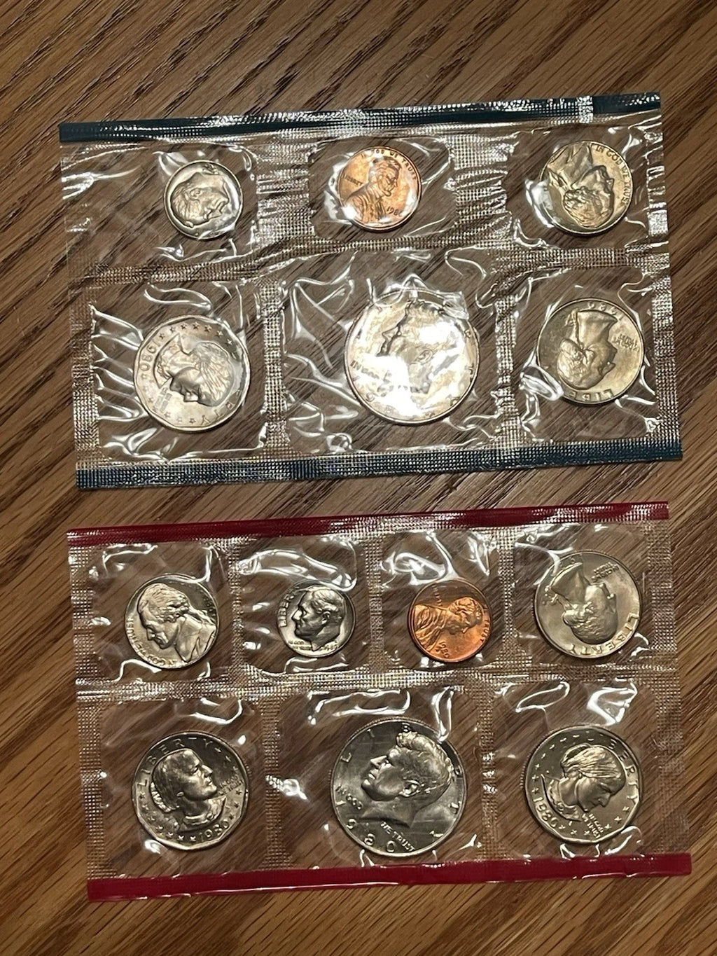 1980 P&D US Mint Uncirculated Set 11 Coins with OGP