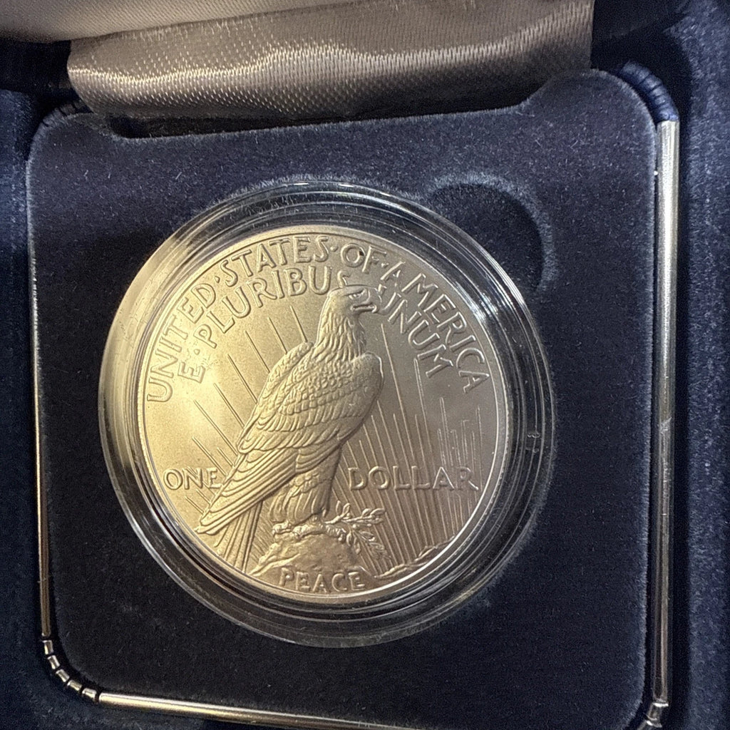 2025-P Peace Silver Dollar $1 Uncirculated OGP & COA Philadelphia Mint