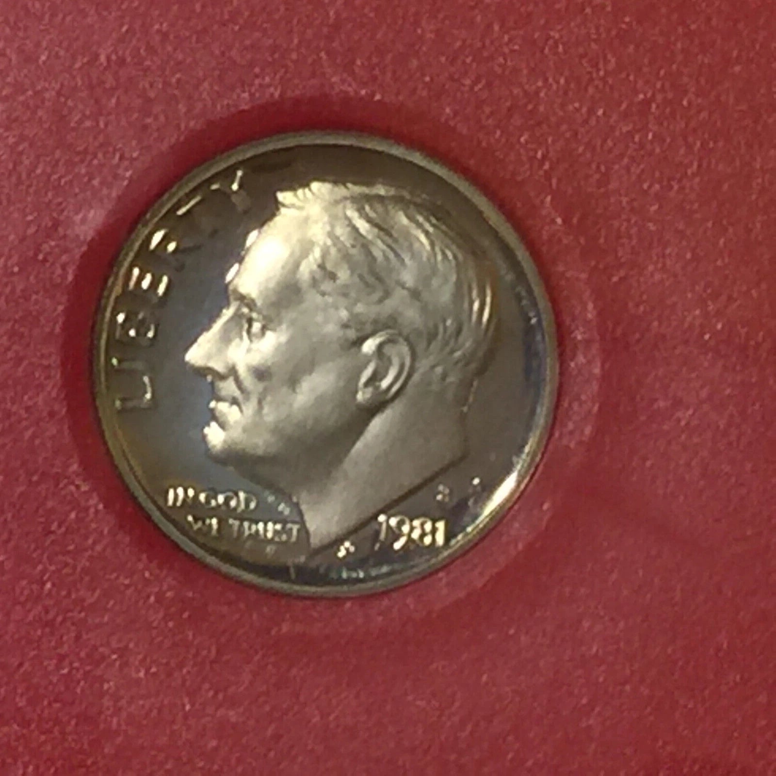 1981-S US Mint Proof Set 6 Coins with OGP Includes Susan B. Anthony Dollar