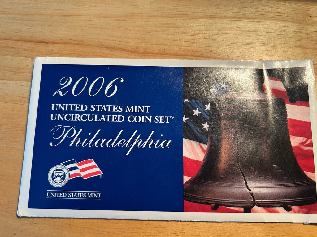 2006 P&D US Mint Uncirculated Set 20 Coins with OGP