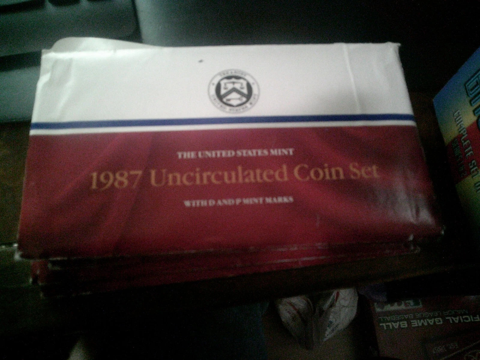 1987 P&D US Mint Uncirculated Set OGP