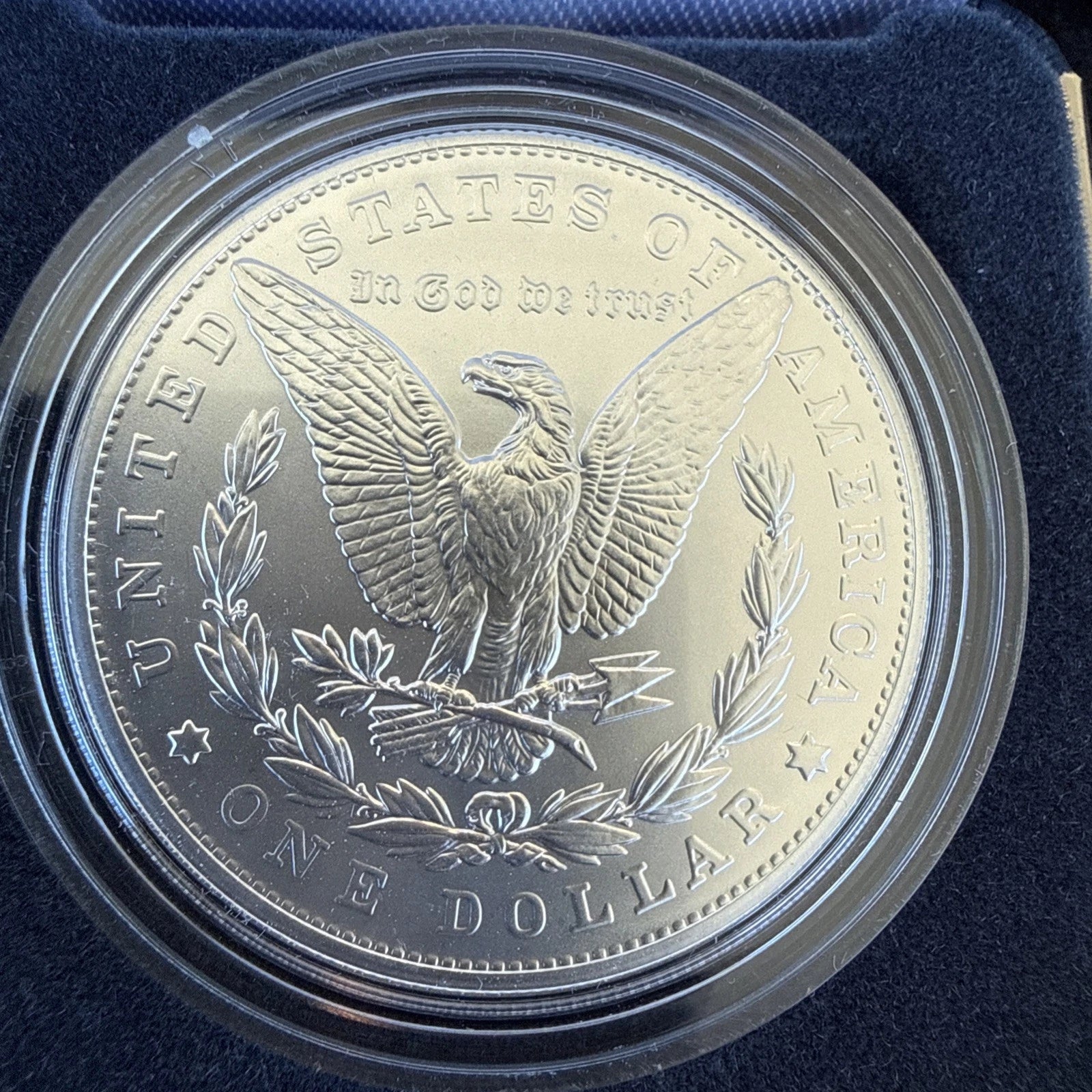 2024-P Morgan Silver Dollar $1 Uncirculated OGP & COA