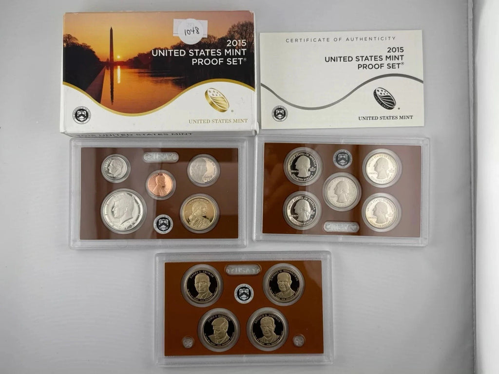 2015-S US Mint Clad Proof Set 14 Coins w/ Box & COA