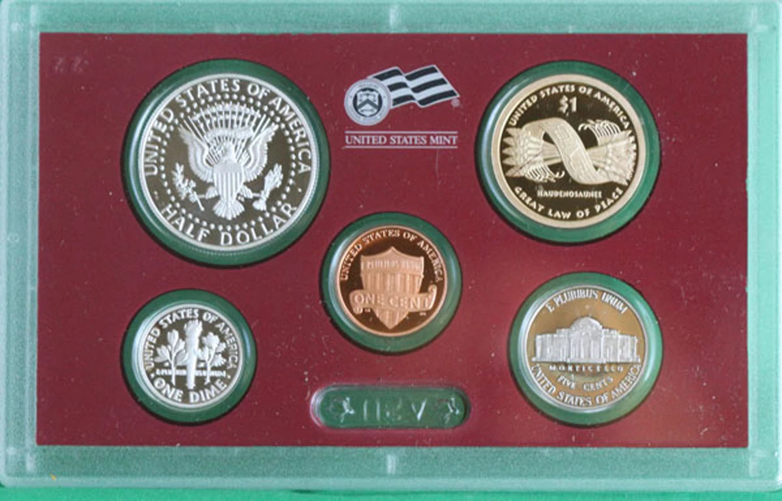2010-S US Mint Silver Proof Set 14 Coins w/ Box & COA