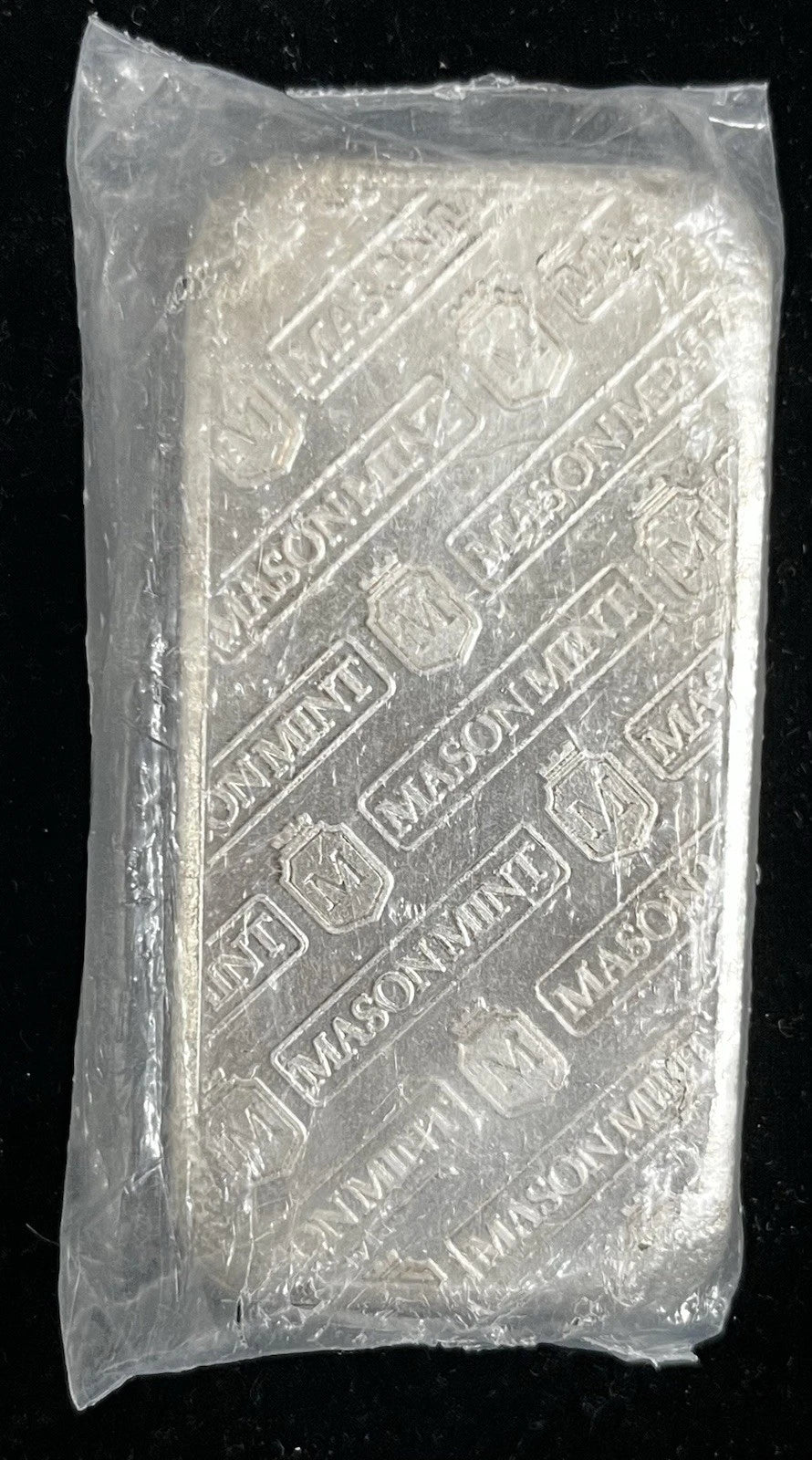 Mason Mint 10 oz .999 Fine Silver Bar Older Version (Rounded Corners)