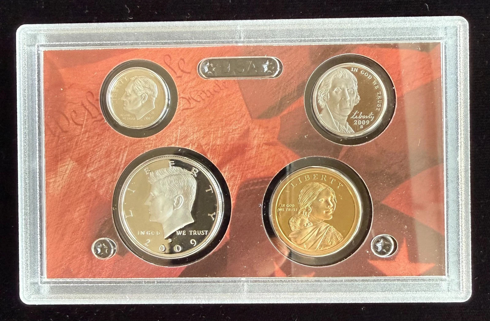 2009-S US Mint Silver Proof Set 18 Coins w/ Box & COA