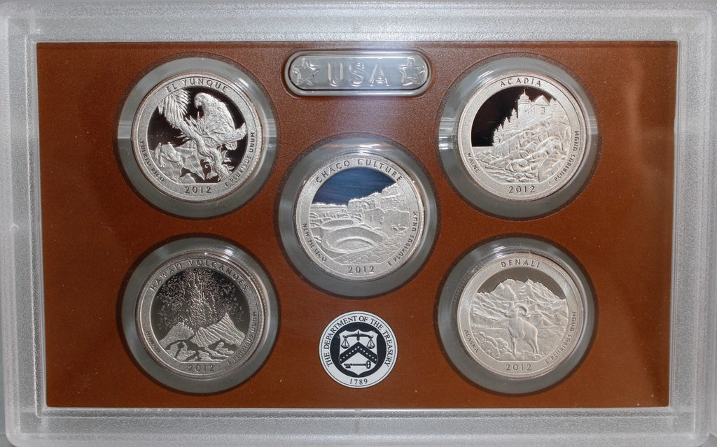 2012-S US Mint Clad Proof Set 14 Coins w/ Box & COA