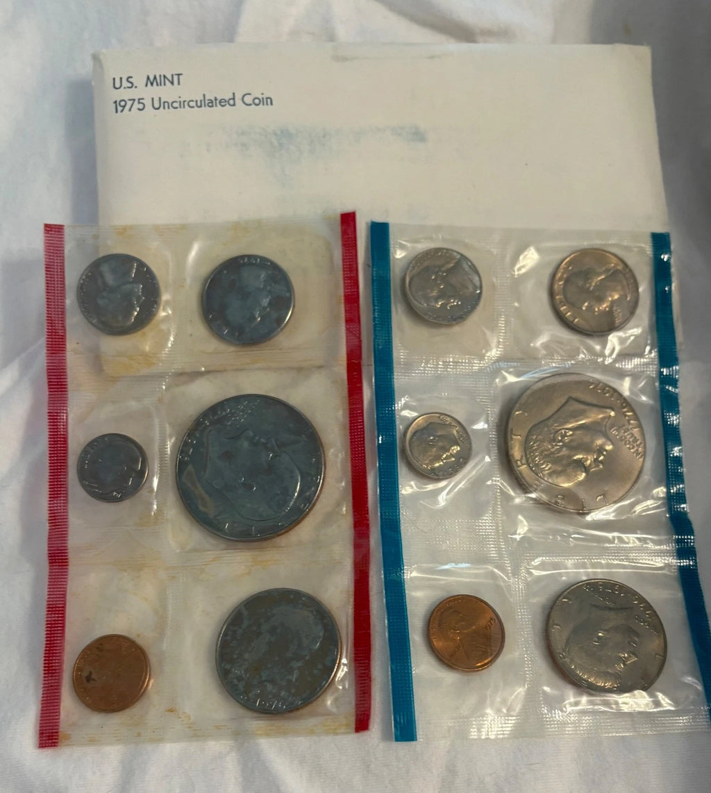 1975 P&D US Mint Uncirculated Set OGP
