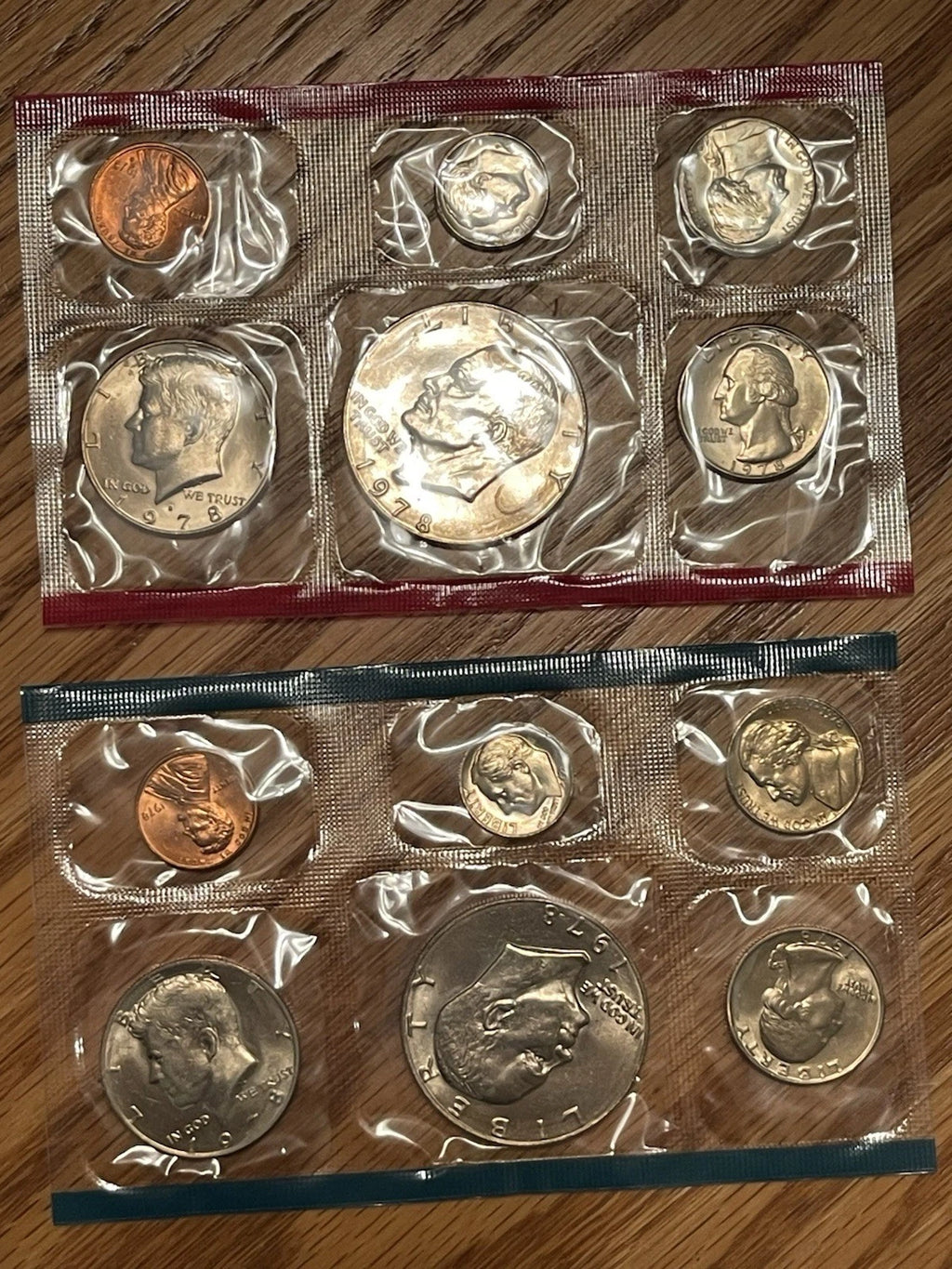 1978 P&D US Mint Uncirculated Set 12 Coins with OGP