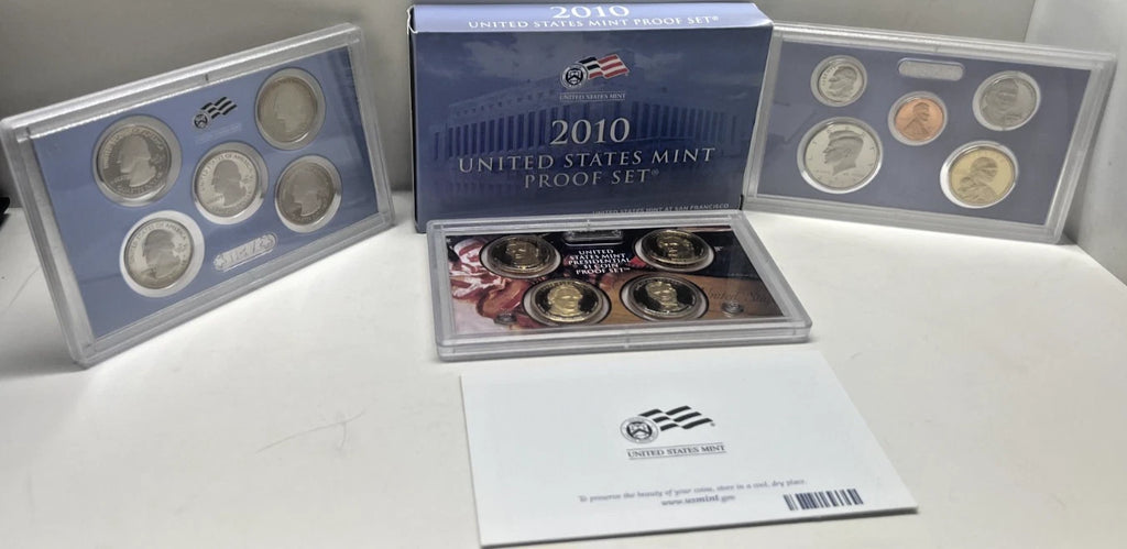 2010-S US Mint Proof Set 14 Coins San Francisco
