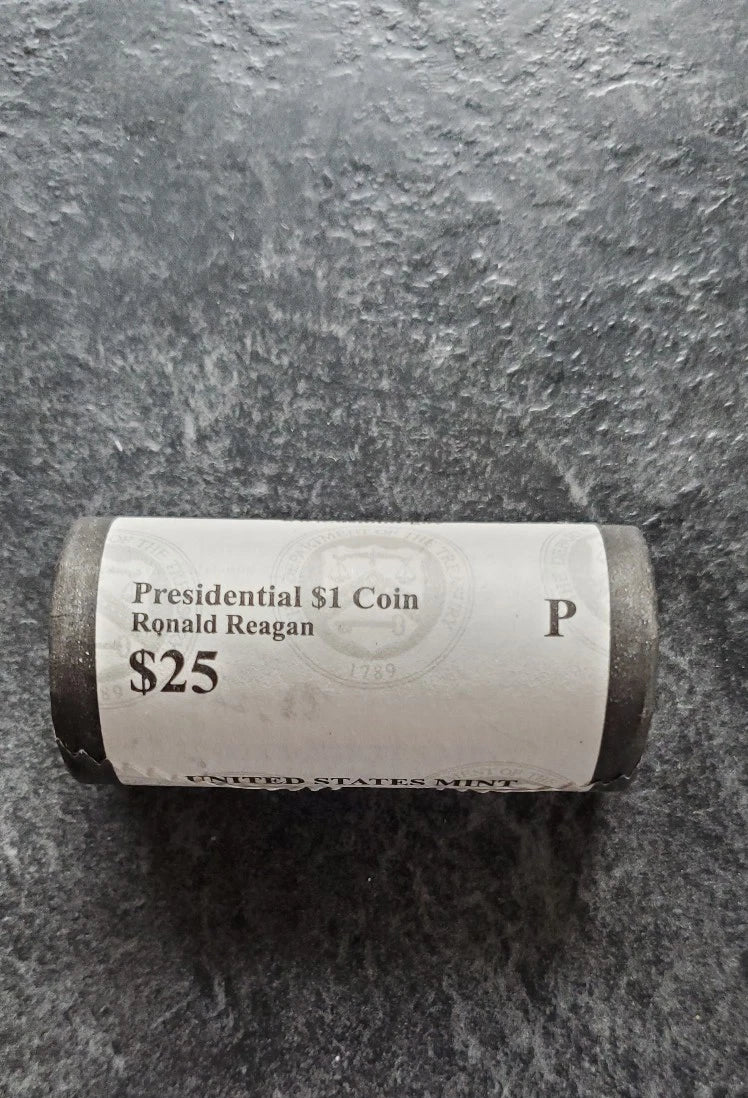 2016-P Ronald Reagan Presidential Dollar 25-Coin Sealed Roll