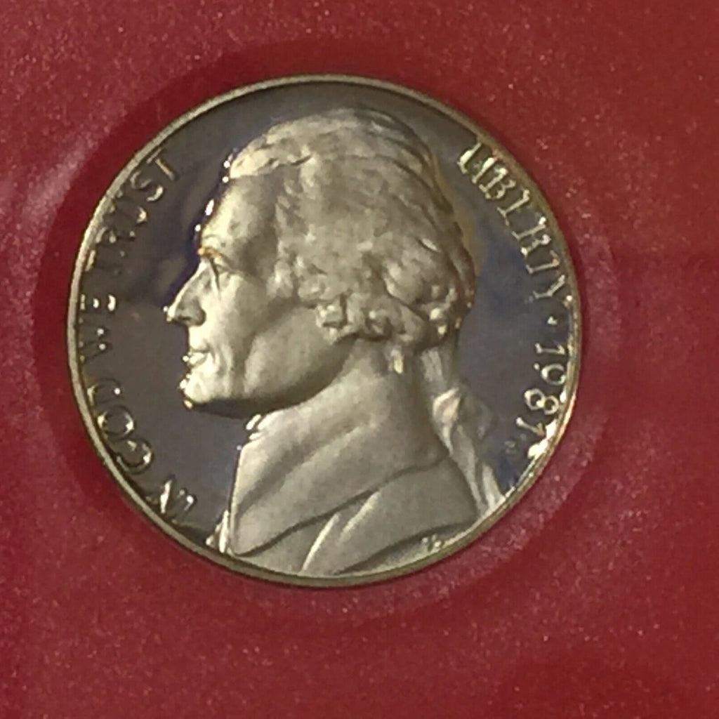 1981-S US Mint Proof Set 6 Coins with OGP Includes Susan B. Anthony Dollar