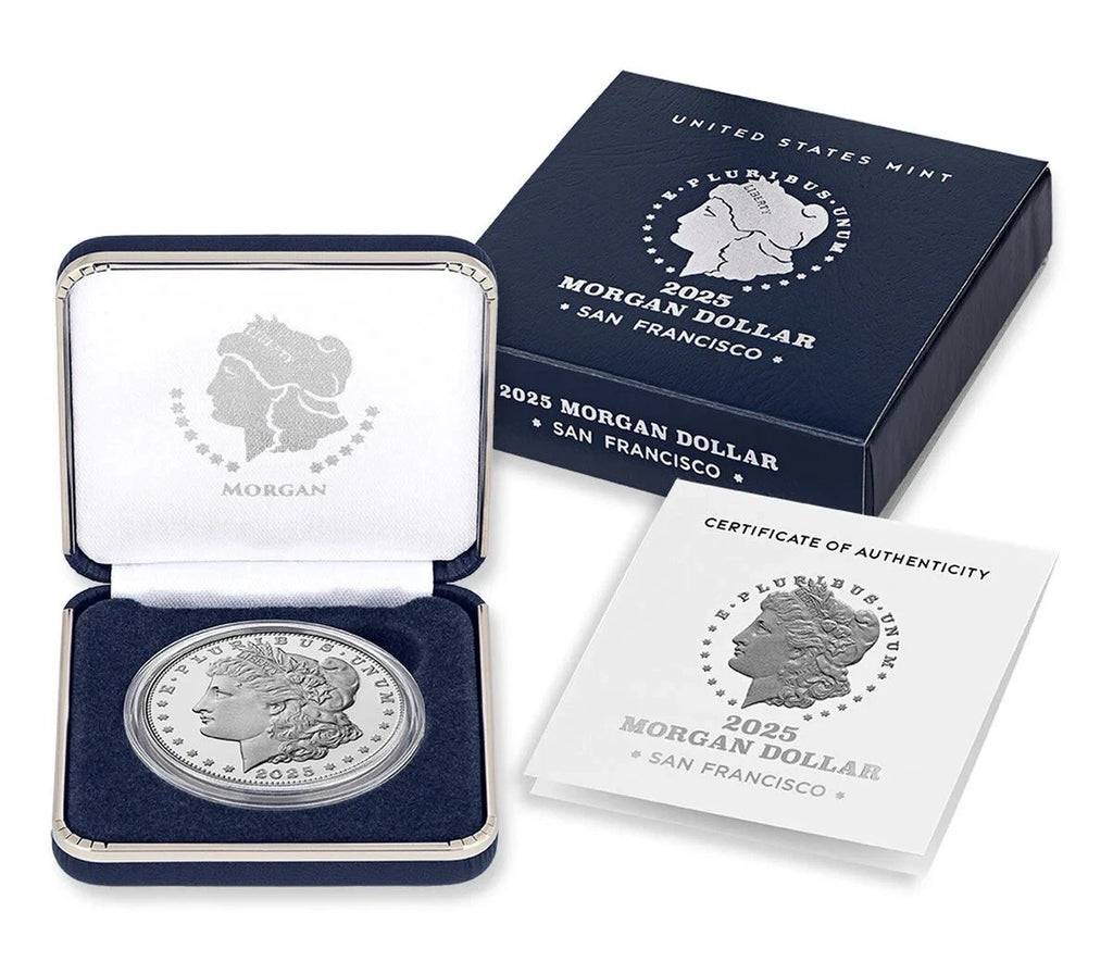 2025-S Morgan Silver Dollar $1 Proof Coin OGP & COA