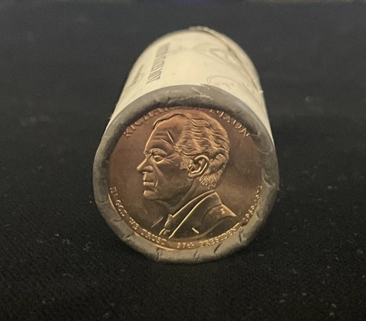 2016-P Richard M. Nixon Presidential Dollar 25-Coin Roll