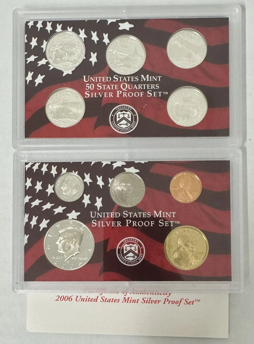 2006-S US Mint Complete Silver Proof Set 11 Coins w/ Box & COA