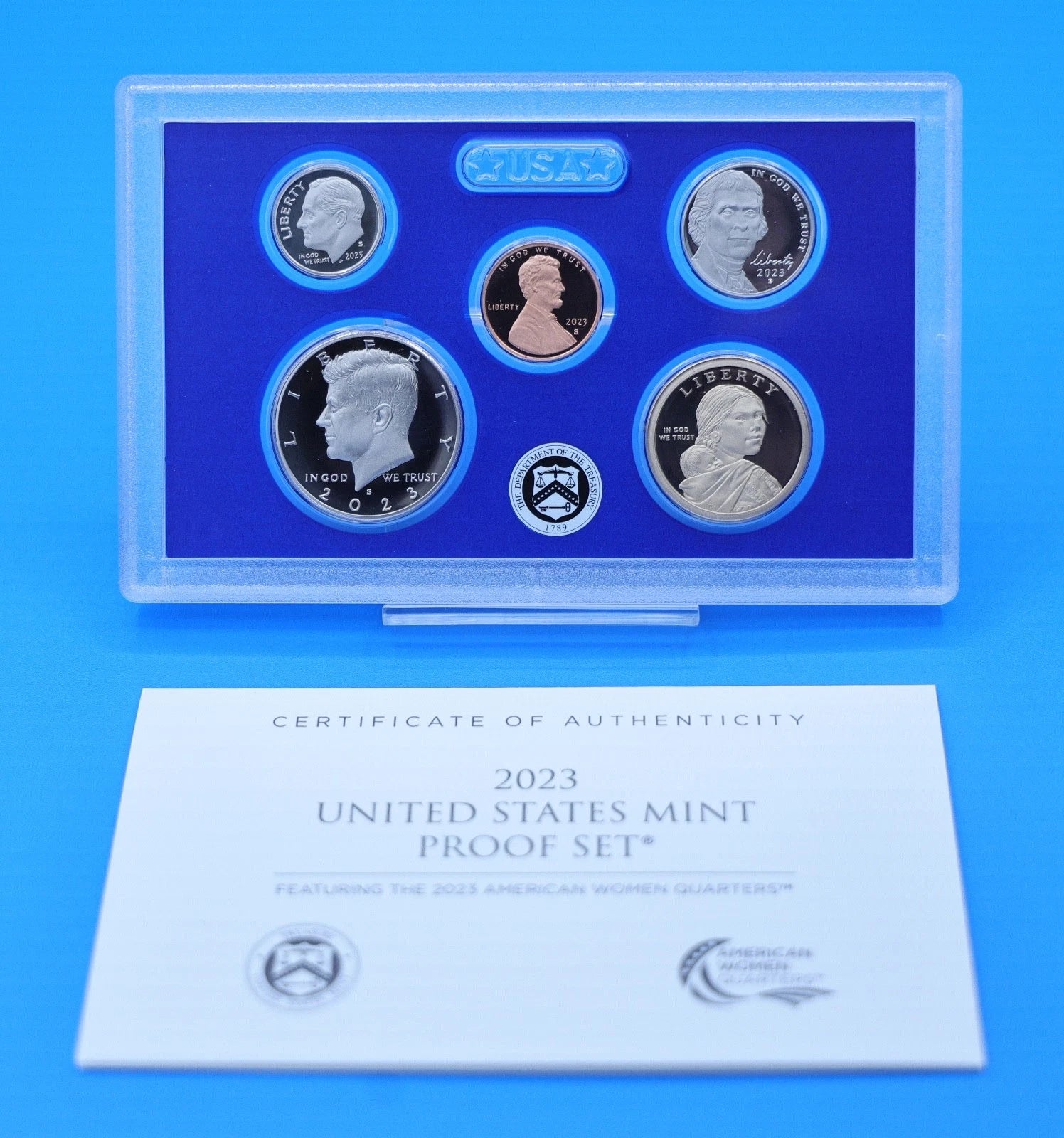 2023-S US Mint Proof Set 10 Coins w/ Box & COA